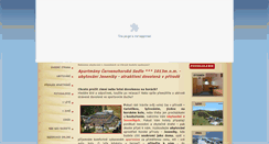 Desktop Screenshot of apartmany-sedlo.cz
